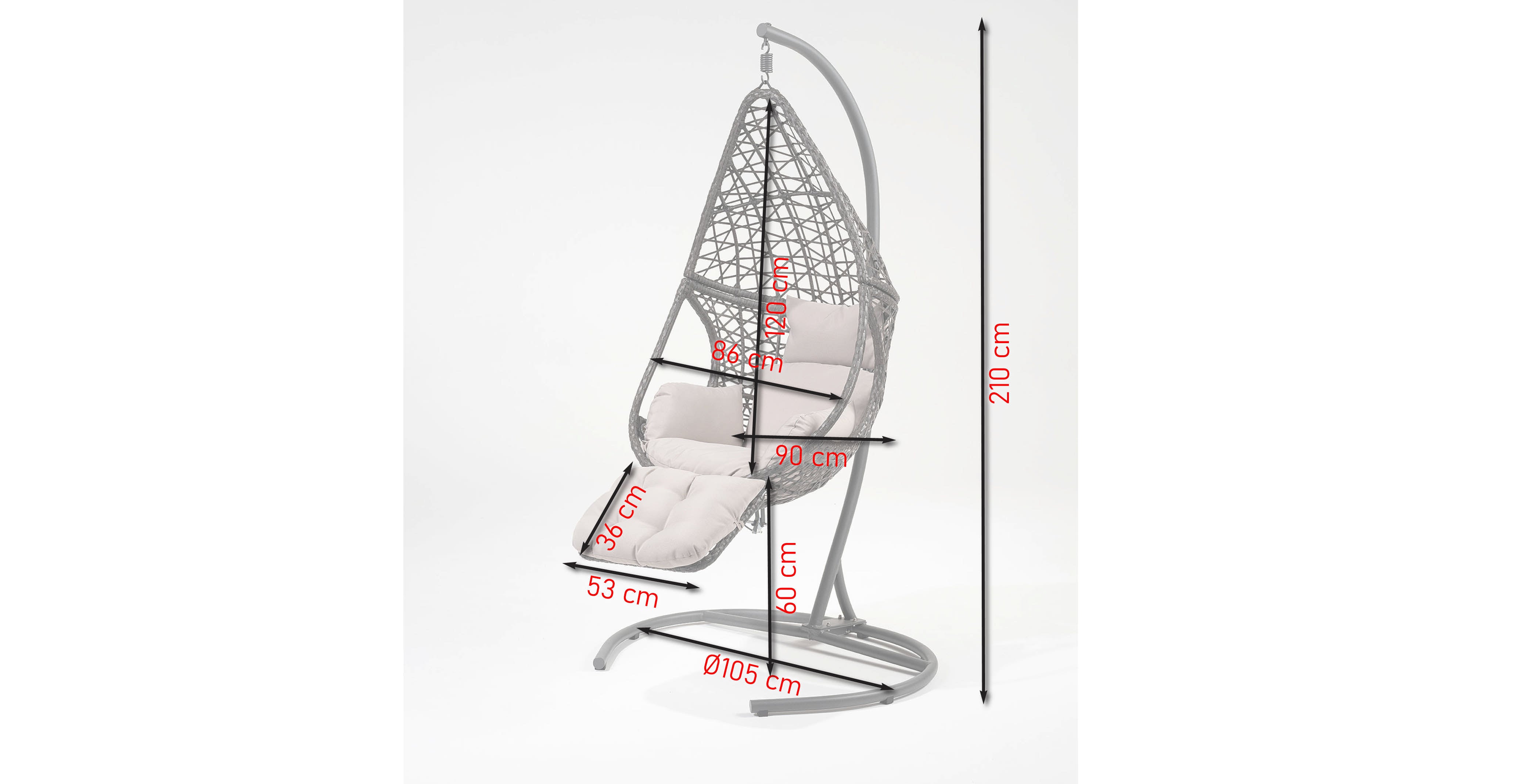 Fabienne hanging basket