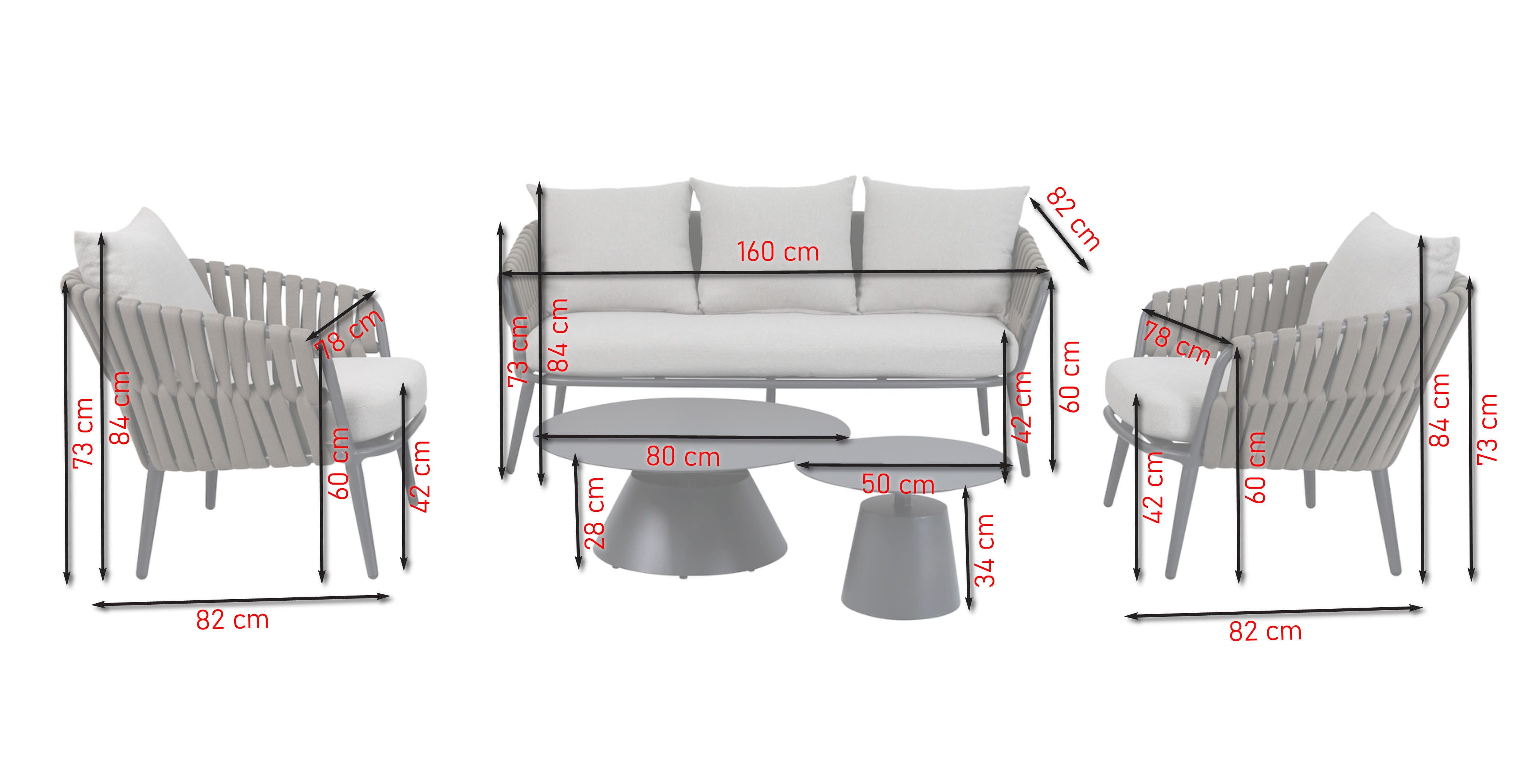 Nero Gartenlounge