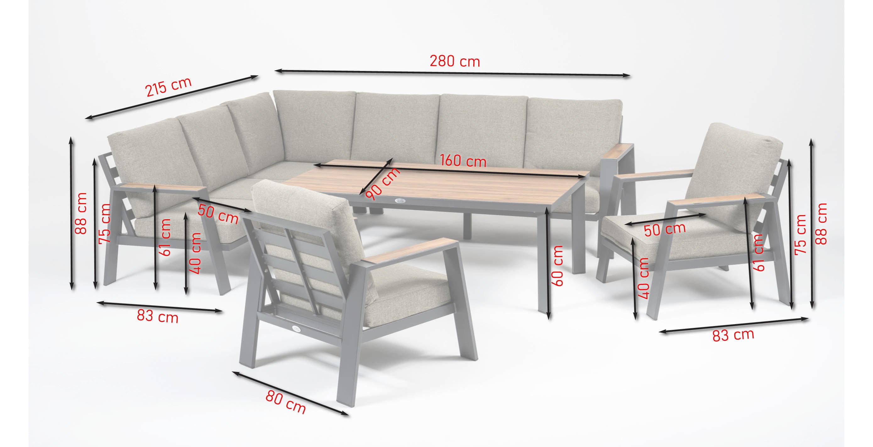 Pierre Corner Bench Group