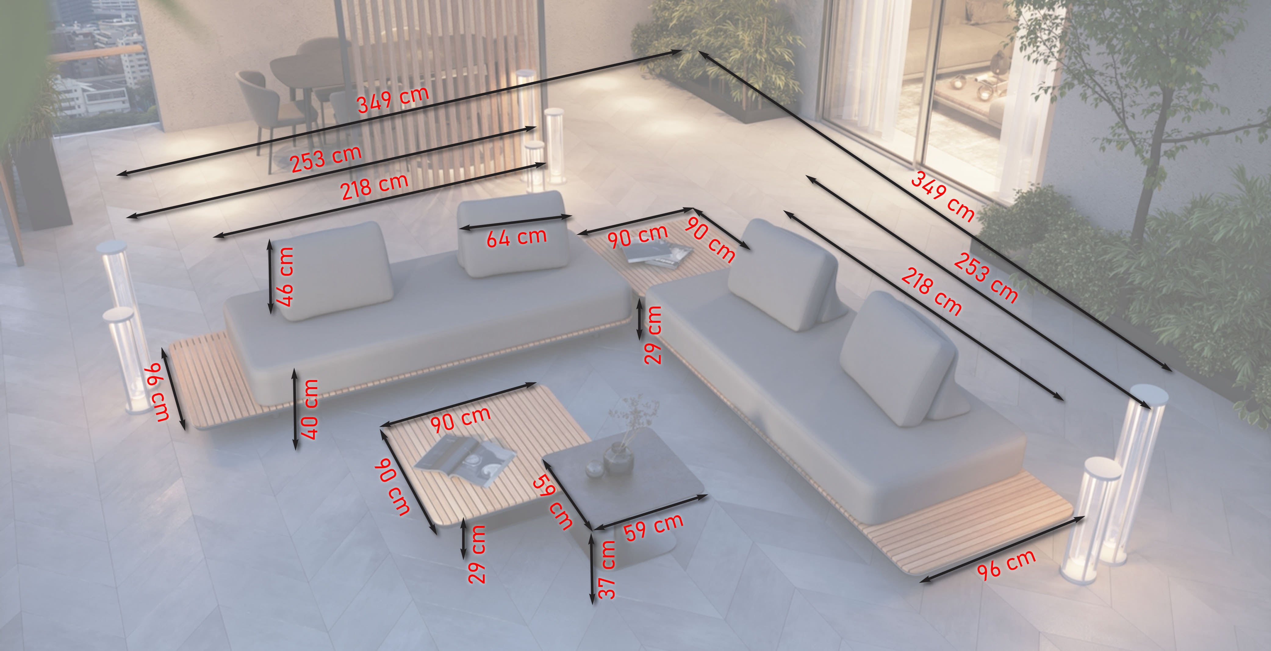 Napoleon garden lounge