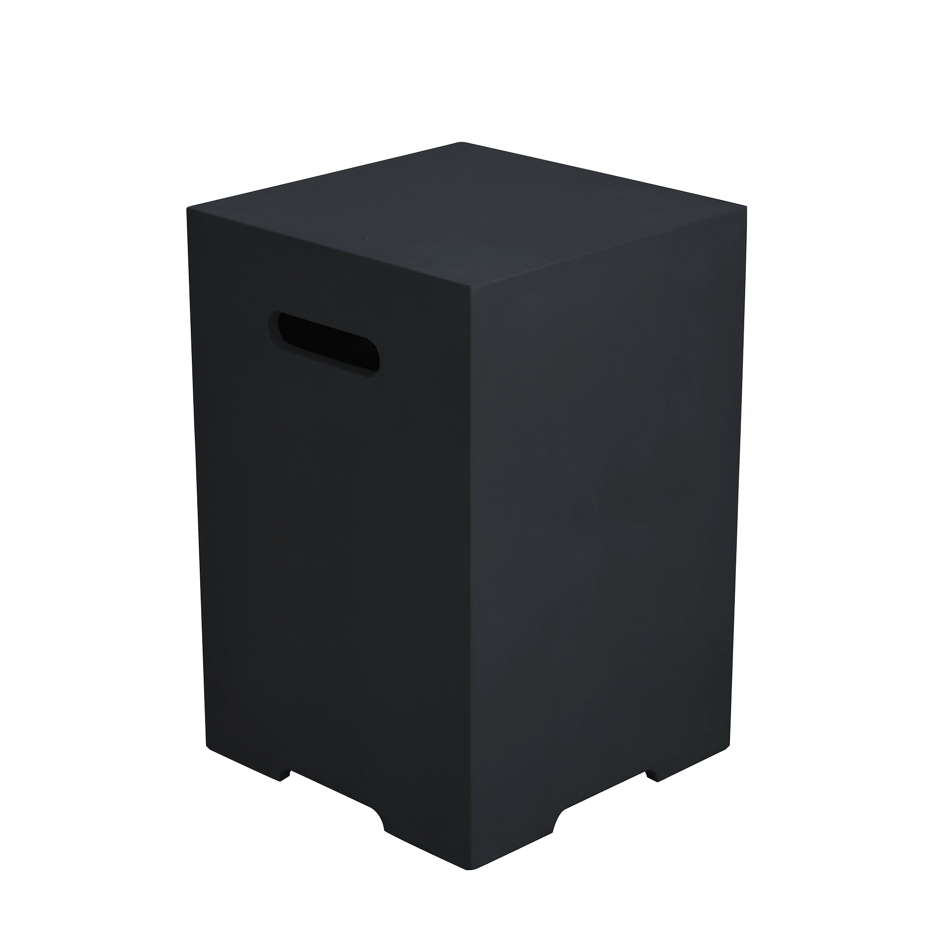 Gas bottle cover for fire tables