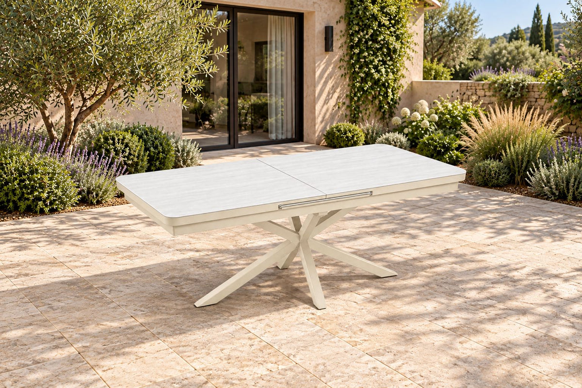 Raffaello Gartentisch Creme – Ansicht 4