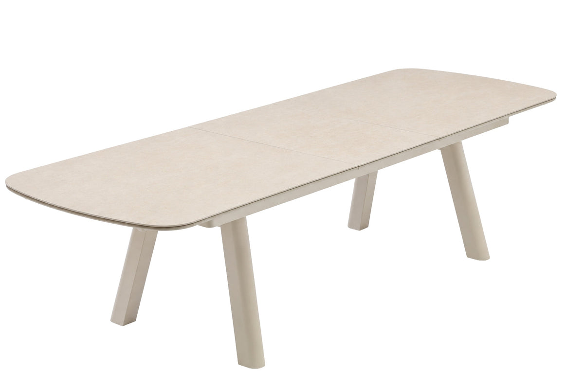 Theresa Gartentisch Creme Sinterstone Beige Foto 2