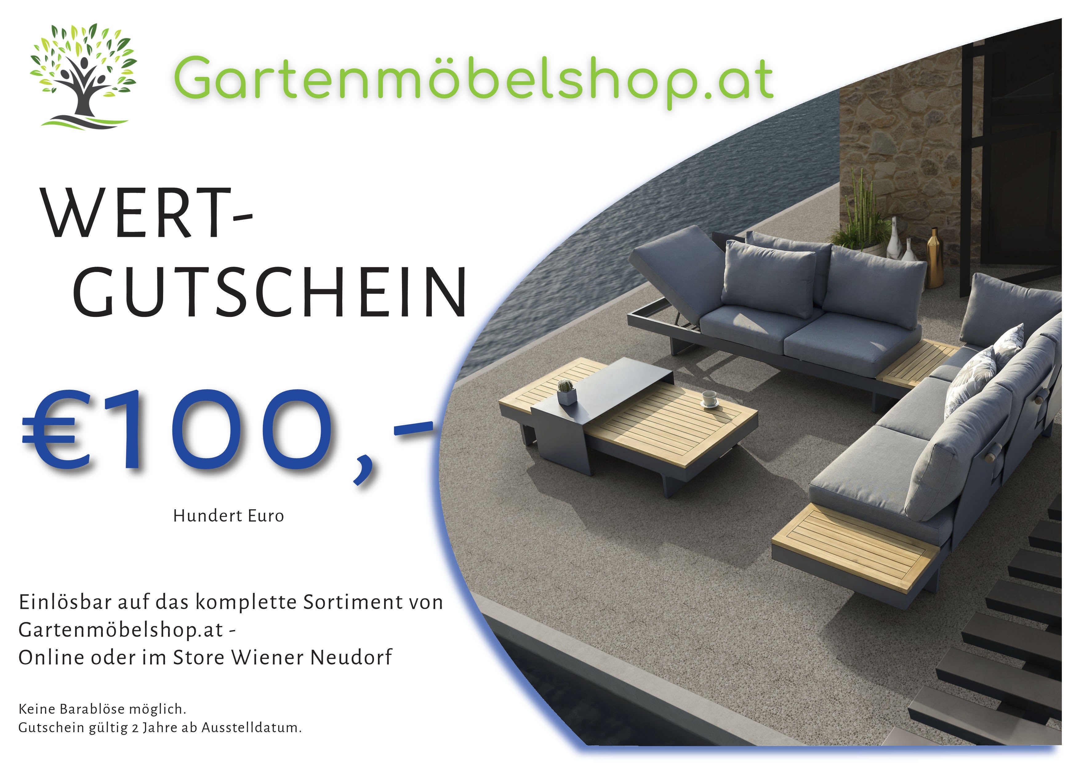 Gartenmöbelshop - Gutschein